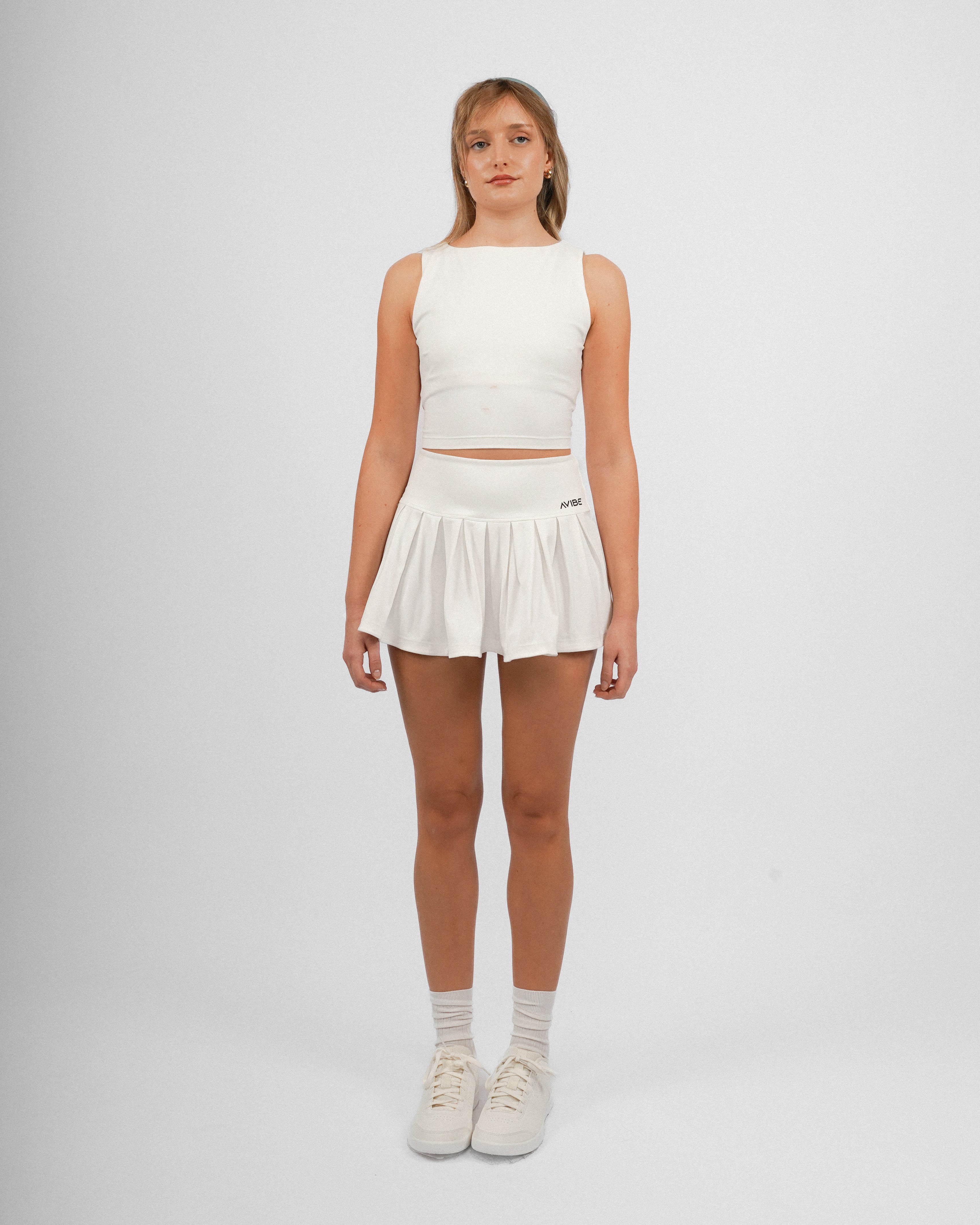 Classic Tennis White Skirt