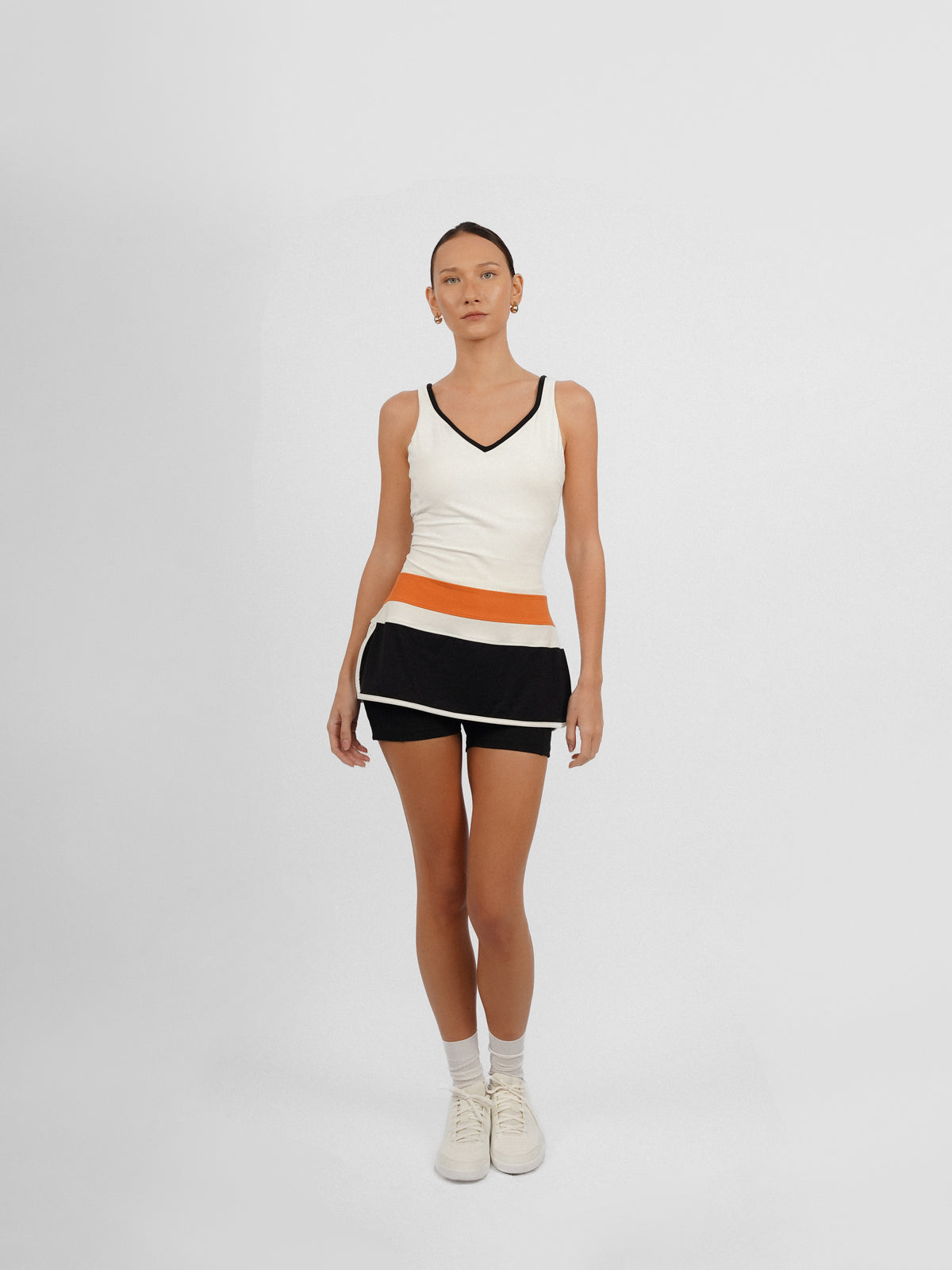 60s Tennis Dress with Side Slits – AVIBE® Sportswear