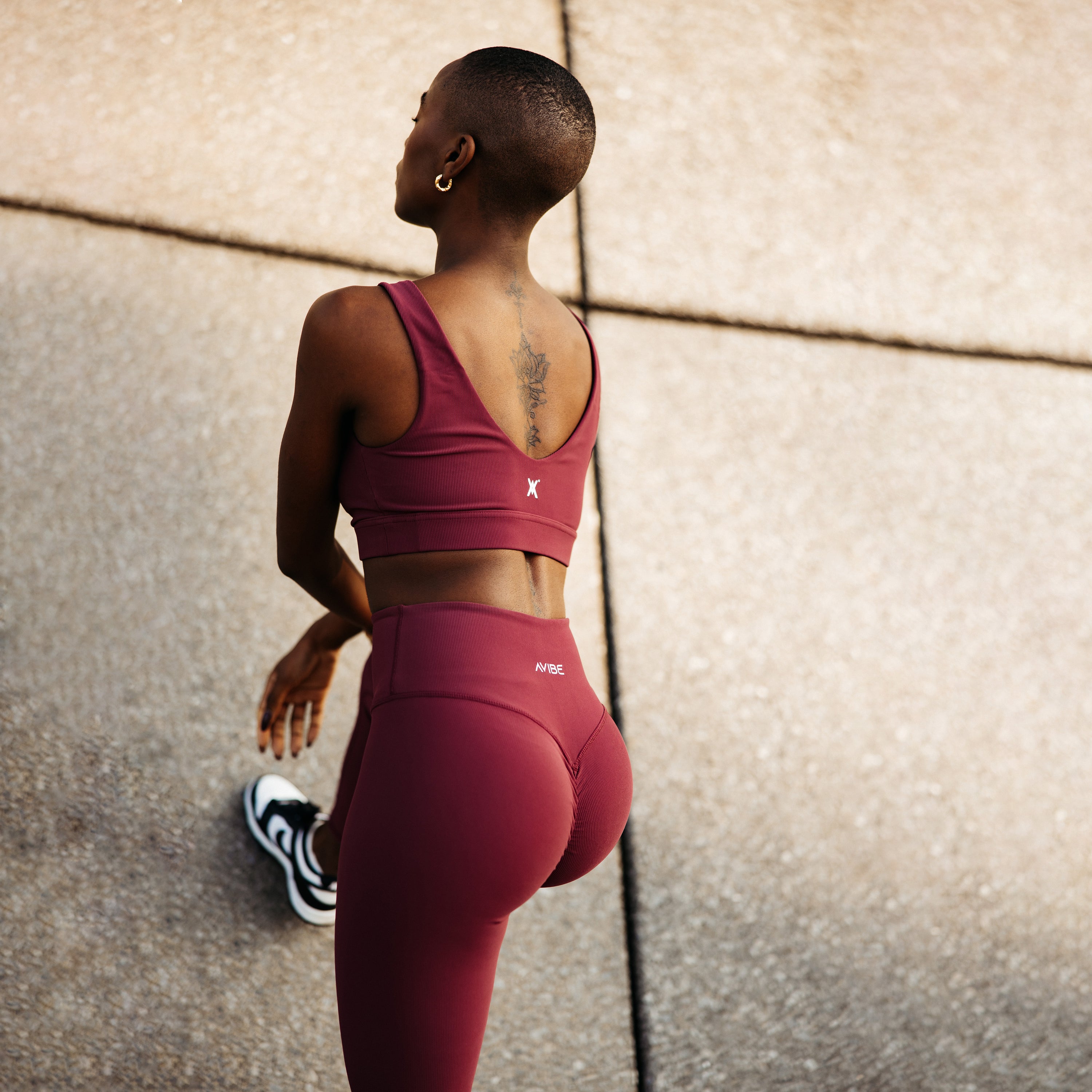 THE THEIA LEGGINGS | Royal Red